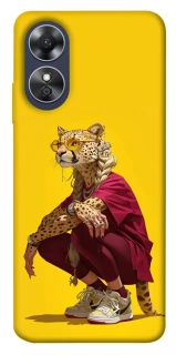 Чехол на Oppo A17 Ягуар фото 1 из 1