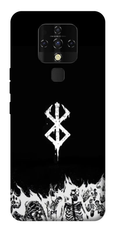 Чохол на TECNO Camon 16 SE Berserk skeletons фото 1 з 1