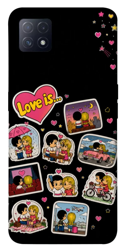 Чохол на Oppo A72 5G / A73 5G Love is ver.3 фото 1 з 1