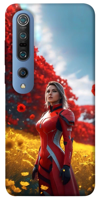 Чохол на Xiaomi Mi 10 / Mi 10 Pro Cyber space girl ver.5 фото 1 з 1