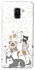 Чохол на Samsung A530 Galaxy A8 (2018) Funny Pets фото 1 з 1