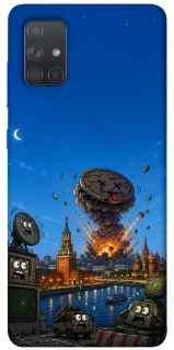 Чехол на Samsung Galaxy A71 Moscow never sleeps ver.8 фото 1 из 1