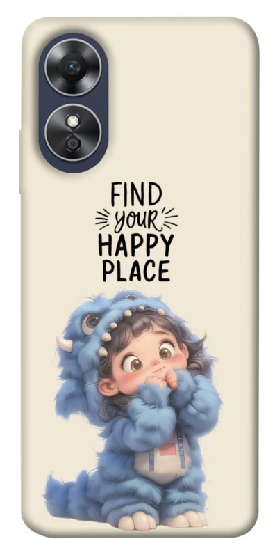 Чохол на Oppo A17 Happy Place фото 1 з 1