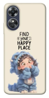 Чохол на Oppo A17 Happy Place фото 1 з 1