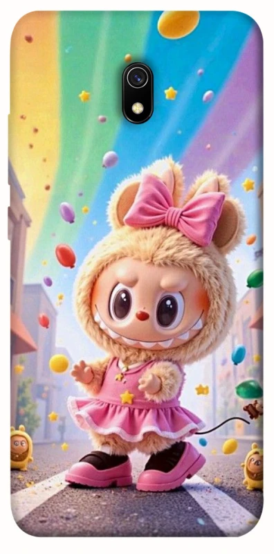 Чехол на Xiaomi Redmi 8a Labubu rainbow фото 1 из 1