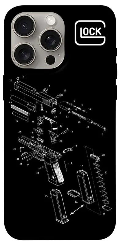 Чохол на Apple iPhone 15 Pro Max (6.7") LOCK фото 1 з 1