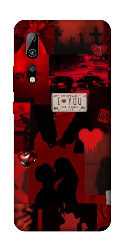 Чохол на ZTE Axon 10 Pro Love collage ver.2 фото 1 з 1