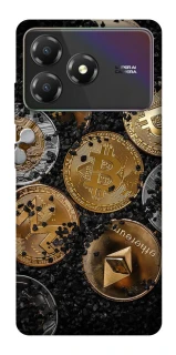 Чехол на ZTE Blade A36 Many coins v2 фото 1 из 1