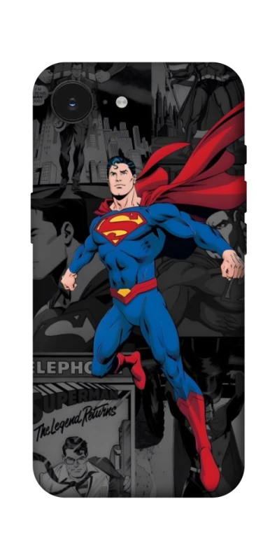 Чехол на Apple iPhone 17e (6.1") superman comics фото 1 из 1