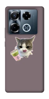 Чохол на Infinix Note 40 Pro 4G cat matcha фото 1 з 1