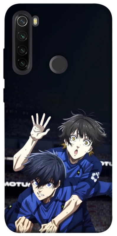 Чехол на Xiaomi Redmi Note 8T Blue Lock v2 фото 1 из 1