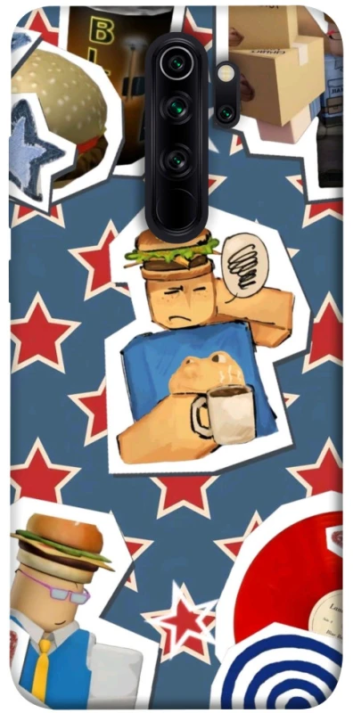 Чехол на Xiaomi Redmi Note 8 Pro Roblox v2 фото 1 из 1