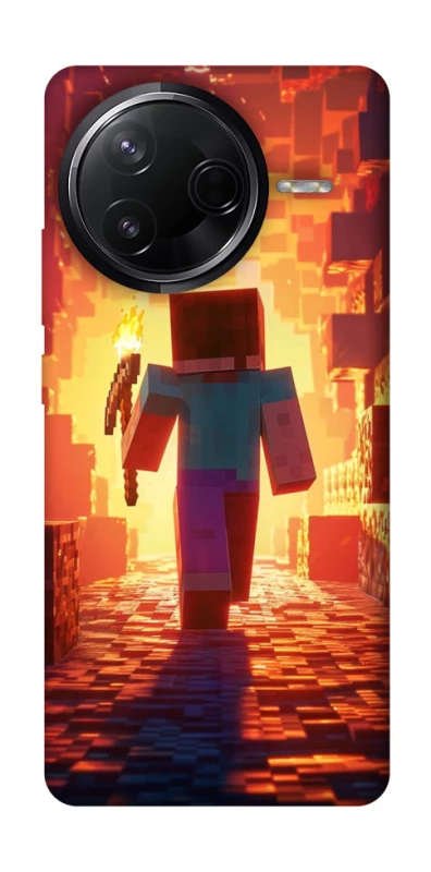 Чохол на Infinix Note 50 Pro Minecraft adventure фото 1 з 1