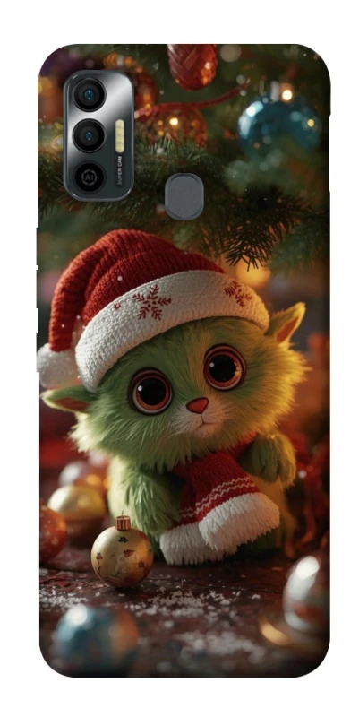 Чохол на TECNO Spark 7 Grinch mood ver.4 фото 1 з 1