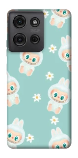 Чехол на Motorola Moto G75 Labubu Green фото 1 из 1