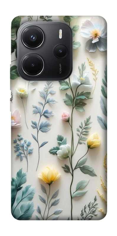 Чохол на Xiaomi Redmi Note 14 4G (Int. version) Floral design ver.4 фото 1 з 1
