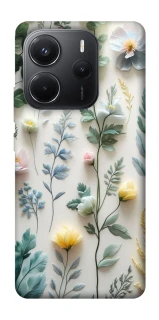 Чехол на Xiaomi Redmi Note 14 4G (Int. version) Floral design ver.4 фото 1 из 1