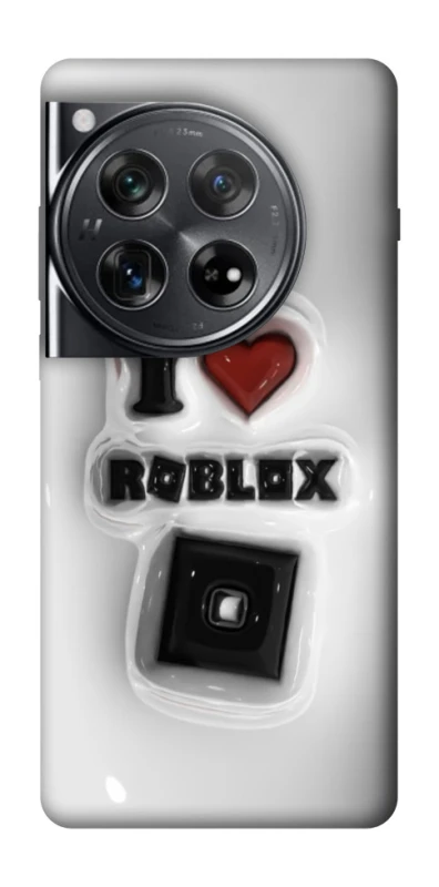 Чохол на OnePlus 12 I love Roblox фото 1 з 1