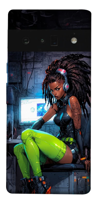 Чохол на Google Pixel 6 Pro Cyber girl фото 1 з 1