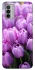 Чехол на Nokia G42 Фиолетовые тюльпаны фото 1 из 1
