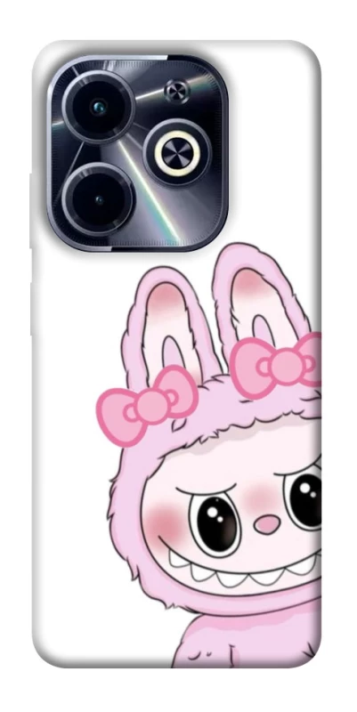 Чохол на Infinix Hot 40i Labubu White фото 1 з 1