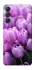 Чехол на Samsung Galaxy M55 Фиолетовые тюльпаны фото 1 из 1