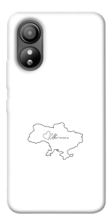 Чохол на ZTE Blade L220 Ukraine map фото 1 з 1
