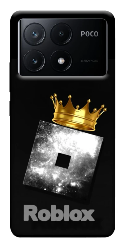Чохол на Xiaomi Poco X6 King Roblox фото 1 з 1