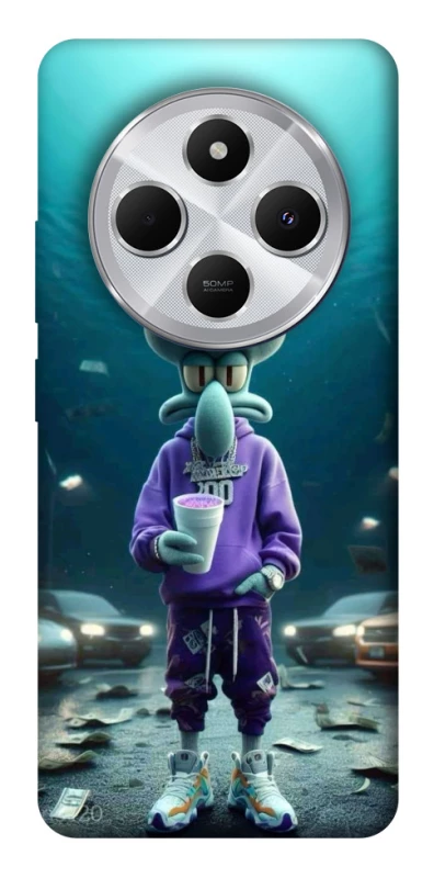 Чохол на Xiaomi Redmi 14C / Poco C75 Сквідвард фото 1 з 1