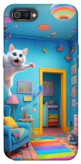 Чохол на Realme C2 crazy cat фото 1 з 1