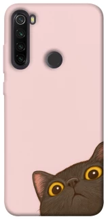 Чохол на Xiaomi Redmi Note 8T Peeping cat фото 1 з 1