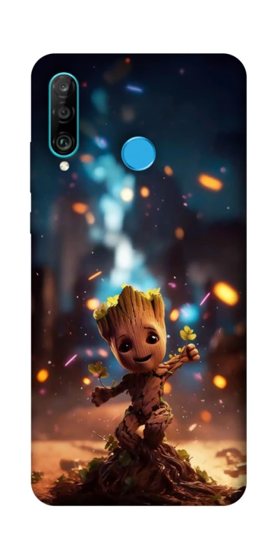 Чехол на Huawei P30 lite Baby Groot v3 фото 1 из 1