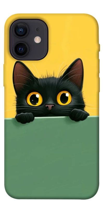 Чехол на Apple iPhone 12 mini (5.4") Black cat v2 фото 1 из 1