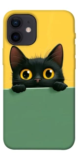 Чехол на Apple iPhone 12 mini (5.4") Black cat v2 фото 1 из 1