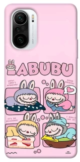 Чехол на Xiaomi Redmi K40 / K40 Pro / K40 Pro+ / Poco F3 Labubu Dreams Collage фото 1 из 1