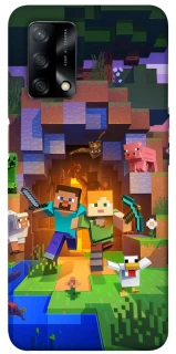 Чохол на Oppo A74 4G Minecraft game фото 1 з 1