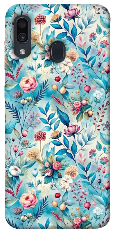 Чохол на Samsung Galaxy A20 / A30 Floral design ver.5 фото 1 з 1