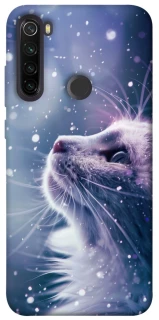 Чехол на Xiaomi Redmi Note 8T Snow cat фото 1 из 1