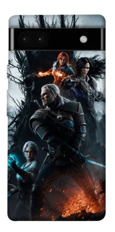 Чохол на Google Pixel 6a Witcher v2 фото 1 з 1