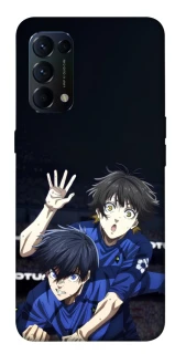 Чохол на Oppo Reno 5 4G Blue Lock v2 фото 1 з 1