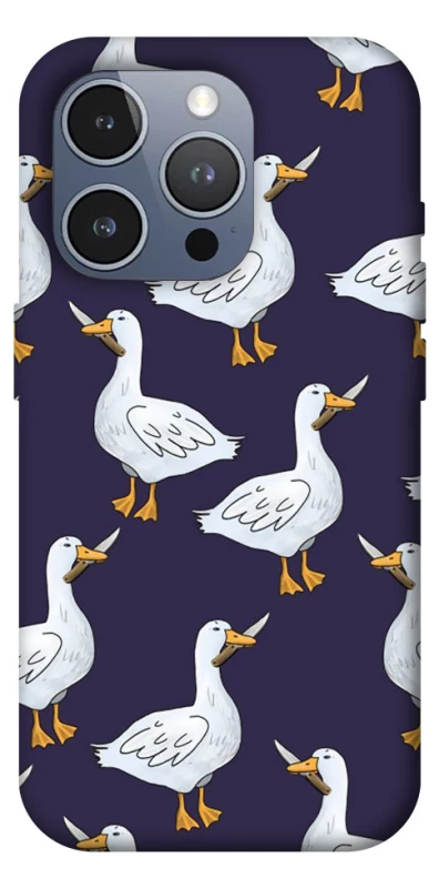 Чохол на Apple iPhone 16 Pro Max Гуси з претензією фото 1 з 1