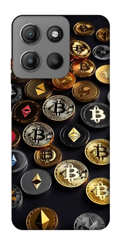 Чохол на Motorola Moto G15 Power Many coins фото 1 з 1