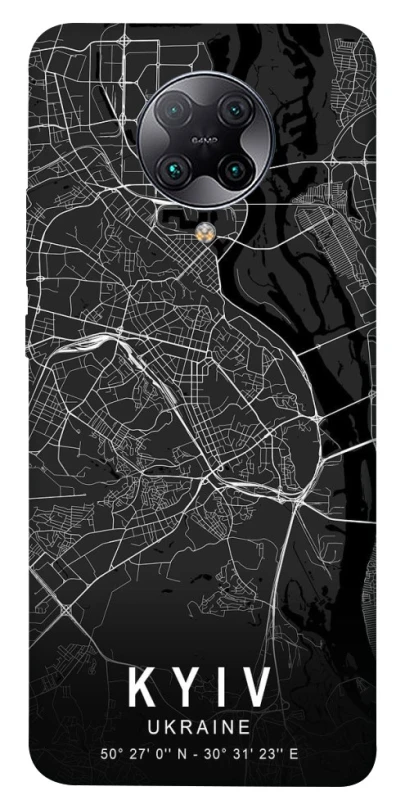 Чохол на Xiaomi Redmi K30 Pro / Poco F2 Pro Kyiv map фото 1 з 1