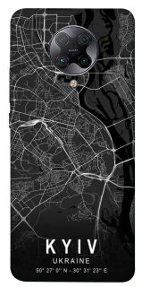 Чехол на Xiaomi Redmi K30 Pro / Poco F2 Pro Kyiv map фото 1 из 1