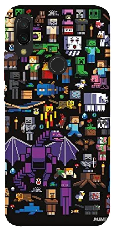 Чохол на Xiaomi Redmi 7 Minecraft v5 фото 1 з 1