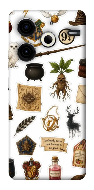Чехол на TECNO Pova 6 Neo (LI6) Harry Potter mood фото 1 из 1
