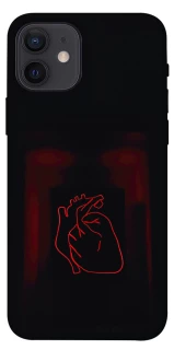 Чехол на Apple iPhone 12 (6.1") Красное сердце фото 1 из 1