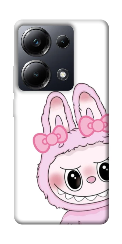 Чохол на Xiaomi Poco M6 Pro 4G Labubu White фото 1 з 1