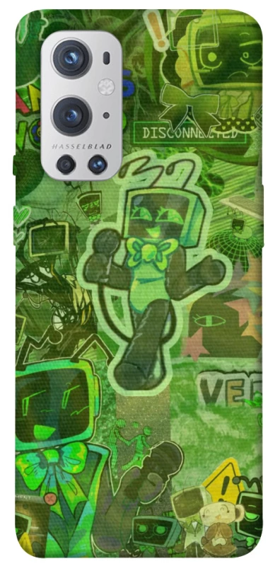 Чохол на OnePlus 9 Pro Dandysworld tv green theme фото 1 з 1