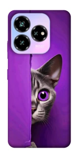 Чохол на ZTE Nubia V60 Desing Кіт-підглядач фото 1 з 1